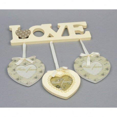 Фоторамка "Love"из 3шт.